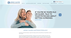 Desktop Screenshot of jerseyshoregastro.com